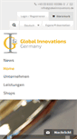 Mobile Screenshot of globalinnovations.de